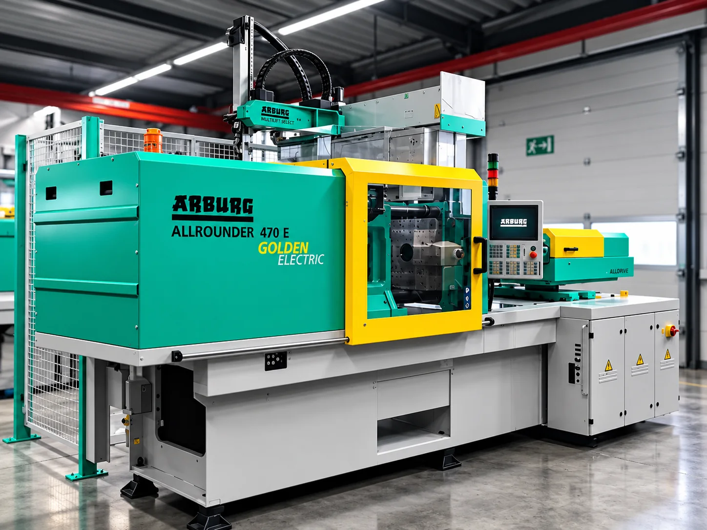 ARBURG ALLROUNDER 470 E Spritzgießmaschine in unserer Fertigung